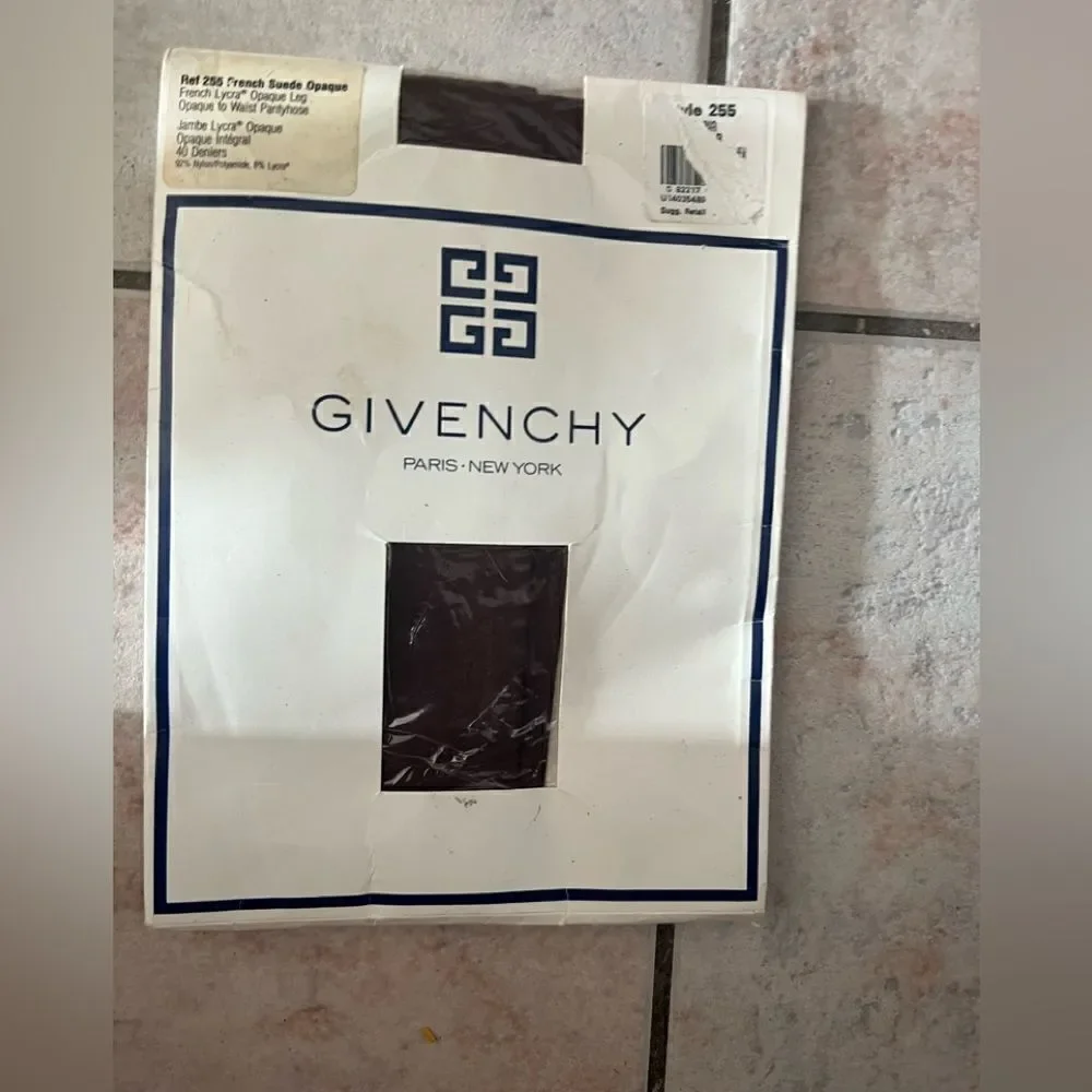 Unopened Vintage givenchy tights bright red dress socks stalkings …